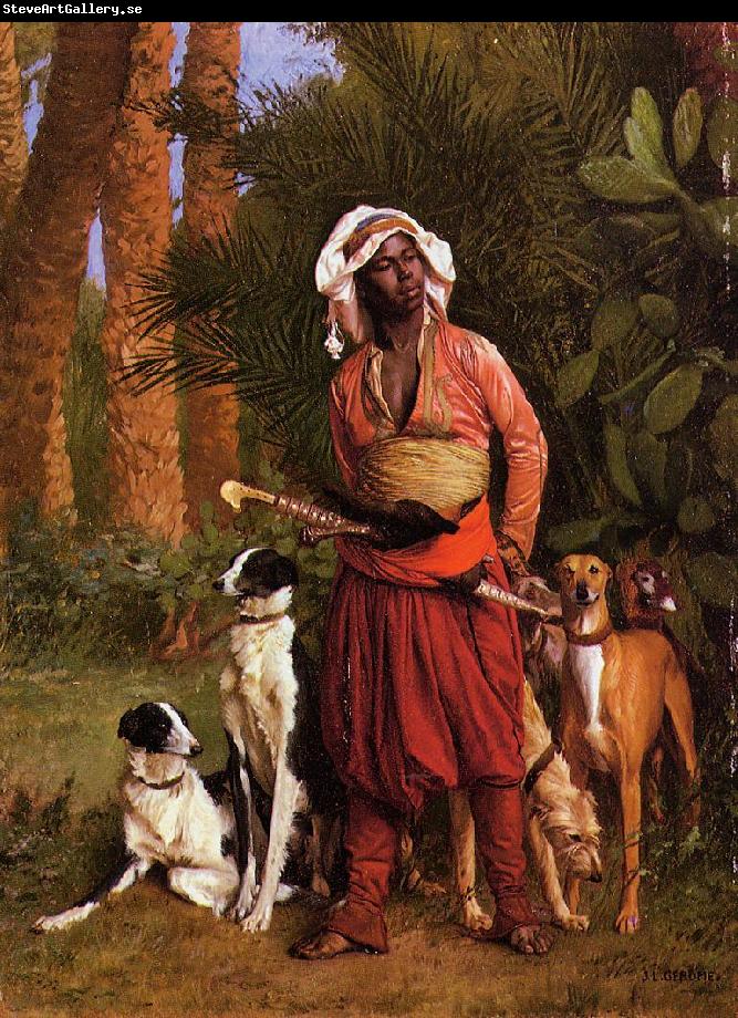 Jean Leon Gerome The Negro Master of the Hounds